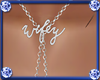 SH Wifey Necklace