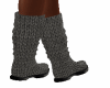 lll-Knit boots / F