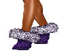 Purple Snow Boots