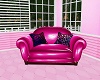 Pink Leather Chair