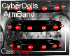 CyberDoll ArmBand Rose