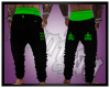 Toxic Green Levi Skinnys