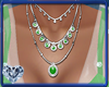 SH Green Gem Necklace