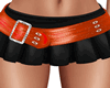 Orange Fake Skirt