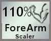 Scale 110% ForeArm M A