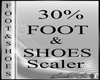 Lu)30% FOOT-SHOES SCALER