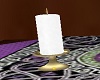 Wiccan Altar Candle Wht