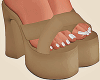 Boho Beige Heels