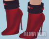 ALMA* Boots Red Mia