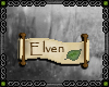 {R} Scroll - Elven