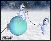 D- Snowman Tiff Bauble