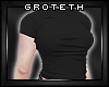 -GRO- Black T-shirt