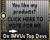 Top Devs Vote Sticker