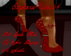 Red Spike Heels