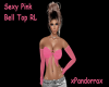 Sexy DK Pink Bell Top RL