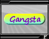 |P| Gangsta Sticker.