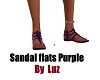 Sandal Flats Purple