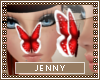 *J X-mas Nose Butterfly
