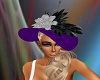 Purple Glam Hat