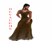 Sparkle Me BROWN Gown
