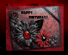 Anim Goth Birthday Card