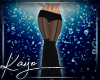 |K| Black Flare Pants