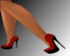 Red cloth heels