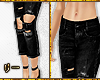 ! Ripped Jeans Black