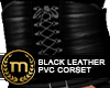 SIB - Black Pvc Corset