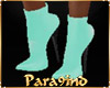 P9)"RAE2" Teal Boots