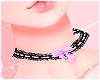 Idol choker lilac