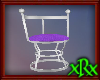 Metal Chair purple