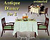 Antique Dinner 4-2 LtGrn