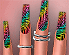 ! Nails Neon Colors