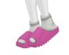 pink chanclas