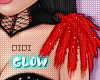 !!D Glow Collar Red L