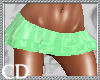 {CD} Sexy Skirt Green