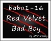 MF~ Red Velvet - Bad Boy