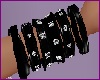 Bracelets + Earrings BLK