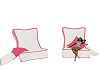 White & Pink Chairs