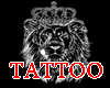 lion tattoo leg
