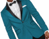 Royale Tux Jacket-Teal