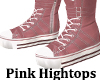 Hightop Shoes Pink