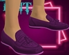 M Purple Loafers