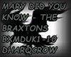 MARY DID U KNW -BRAXTONS