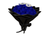Blue rose letter S