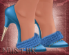 Blue heels