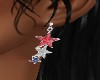 USA STAR Earrings