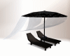 {A}Night Beach Umbrella