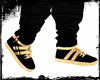 〆 Black & Gold Shoes
